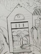 LUCA ALINARI: Incisione alla Puntasecca cm. 70x50, Firmata; Perfetta. STUPENDA!!