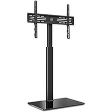 Supporto TV da pavimento Fitueyes per 32-60 Pollici, 70° Girevole e 8 Altezza 