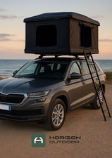 Horizon Outdoor - Tenda da Tetto Rigida in ABS Ultra Leggera per Auto SUV 4x4
