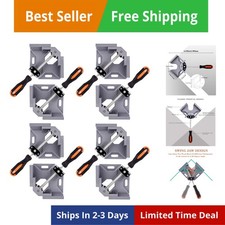 8 Pezzi Morsetto Angolare -