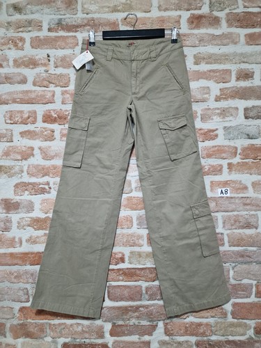 Pantaloni jeans cargo verde - jeans,