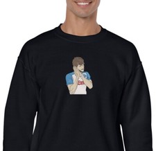 Felpa uomo girocollo ricamo