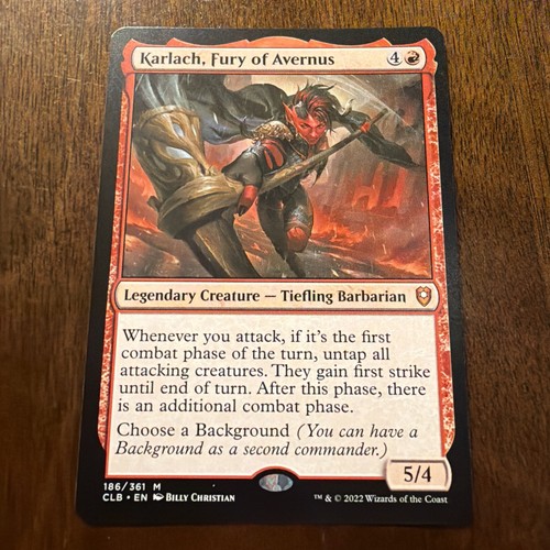 Mtg karlach fury - fury,