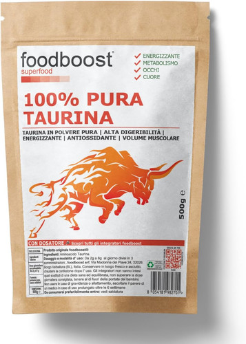 Taurina pura polvere - taurina, g
