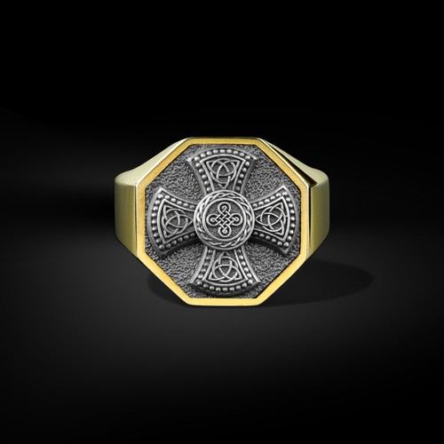 Anello uomo argento - da,