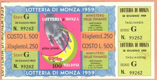 Biglietto con tagliando - biglietto,