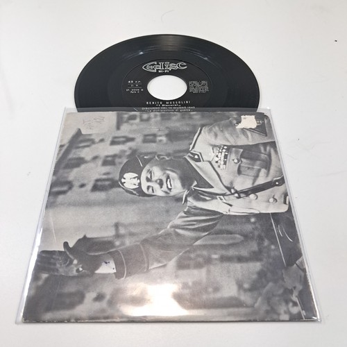 Disco vinile benito mussolini - disco,