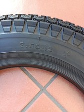 Pneumatico Pirelli 3.50x12 Motobi Pesaro, Catria scooter 175cc 4 tempi Nos Epoca