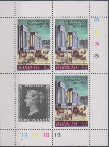 Rowland hill barbuda nuovo - barbuda, di