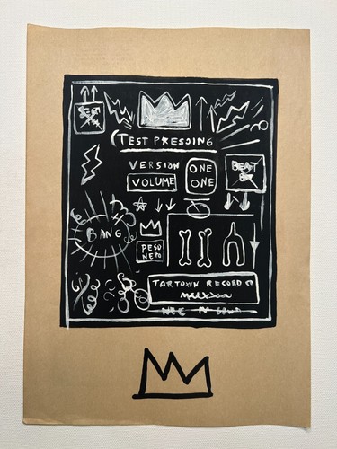 Jean michel basquiat - basquiat, disegno