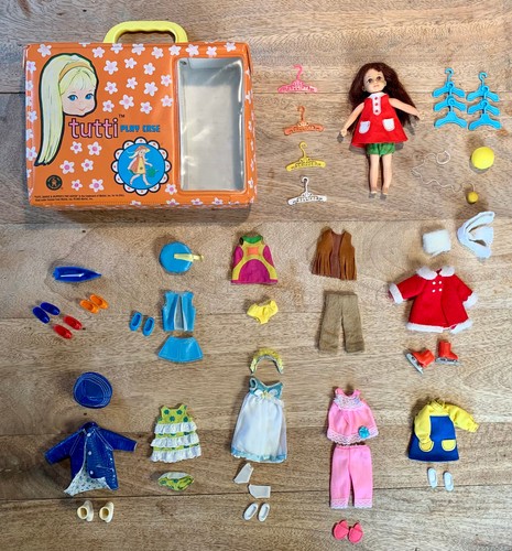 1965 barbie matell tutti play - barbie,
