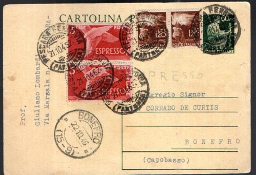 Intero postale cent - intero, da