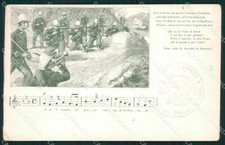 GdF Finanza Ballarini Rivista Illustrata Spartito Musicale cartolina KF0165