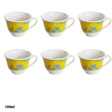 SET 6 PZ TAZZE TAZZINE CAFFE'