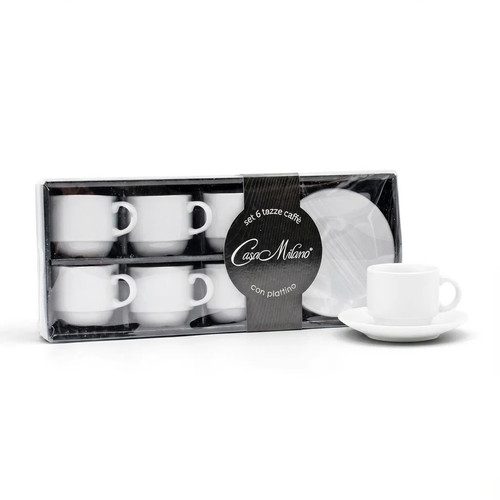 Set tazzine caffe porcellana - 6,
