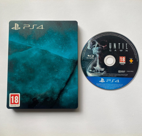 Ps4 until dawn - dawn, steelbook