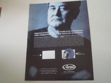 advertising Pubblicità 2000 CASCO HELMET ARAI SZ/M SILVER BLUE