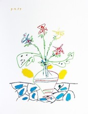Pablo picasso vaso de fleurs - picasso,