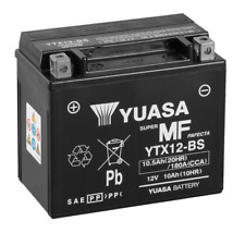 BATTERIA YUASA YTX12-BS AGM 12V 10.5Ah 180A (150x87x130mm) PRONTA ALL'USO