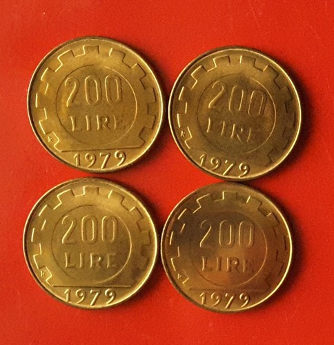 Lotto monete 200 lire 1979 - monete,