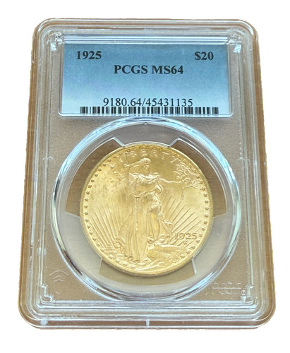 1925 oro 20 dollari - oro, $20