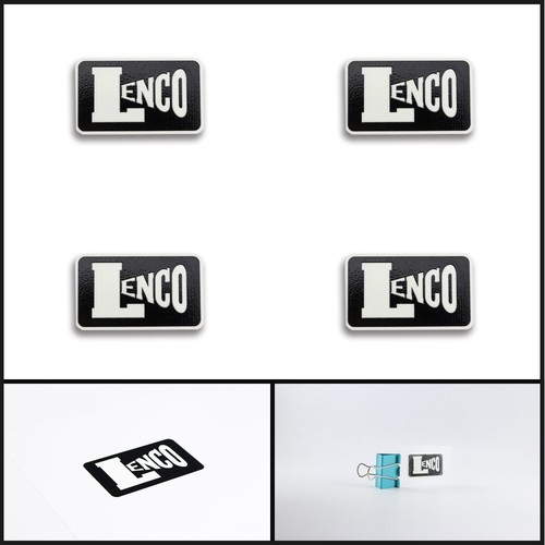 Lenco logo distintivo - lenco,