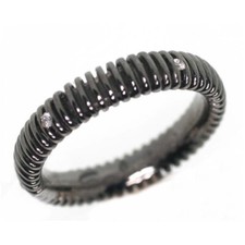 Anello Salvini oro brunito e