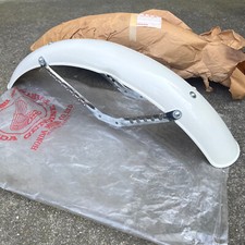 Parafango anteriore bianco Honda XL250S/500S 61100-428-000 NOS