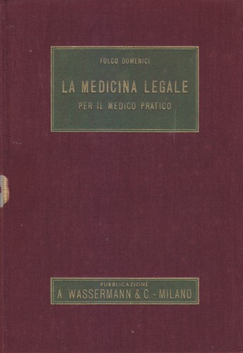 Medicina legale per il - la,