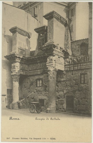 Roma tempio pallade - di,