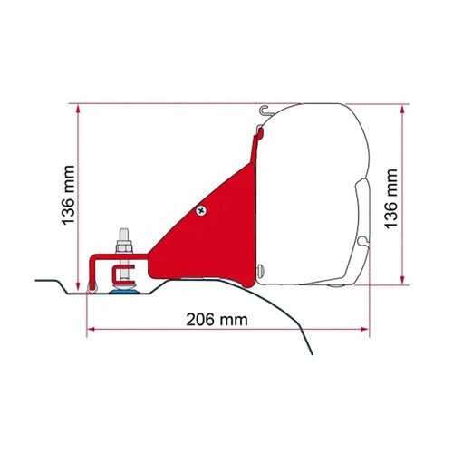 Kit adattatore tenda sole - tenda,