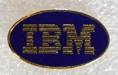 Ibm pinback button - ibm, vintage