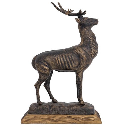 Scultura cervo ferro capriolo