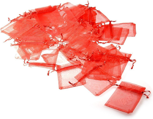 Rosso 7x9cm sacchetti - 7x9cm,