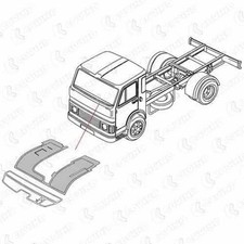 Tappeto in gomma posteriore OM