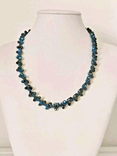 Collana Uncinetto Filo Lurex E