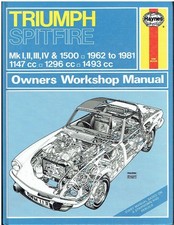 TRIUMPH SPITFIRE MK1 MK2 MK3