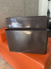 Porta Riviste Kartell Marrone Colore Cacao Brown Design Vintage 100487