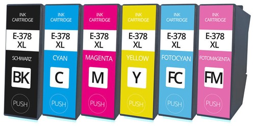 Cartucce inchiostro 378 - 6x,