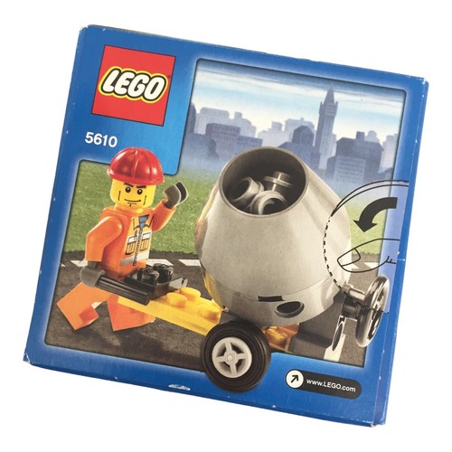 Lego city 5610 nuovo operaio - city,