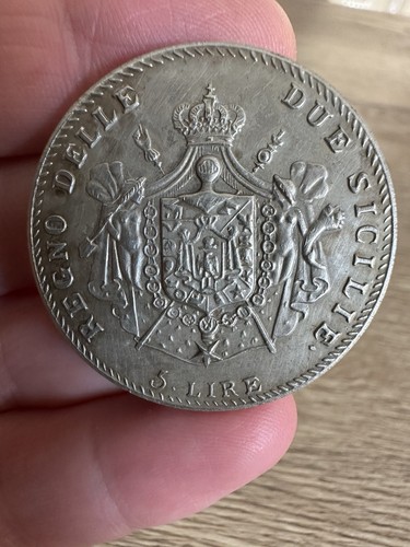 Lire 1813 regno due sicilie - lire,