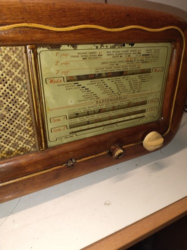 Radio marelli vintage valvole - vintage,