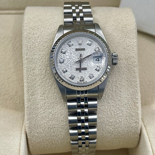 Rolex datejust argento - 26, mm