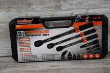 3Pack Torque Wrench Set, 1/4"