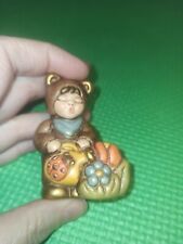 Thun Bimbo /bimba Vestito Orso Orsetto Orsacchiotto Innafiatoio Coccinella Fiori