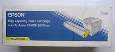 Toner Originale Epson S050226 0226 Giallo Alta Capacità AcuLaser C2600 2600 C...