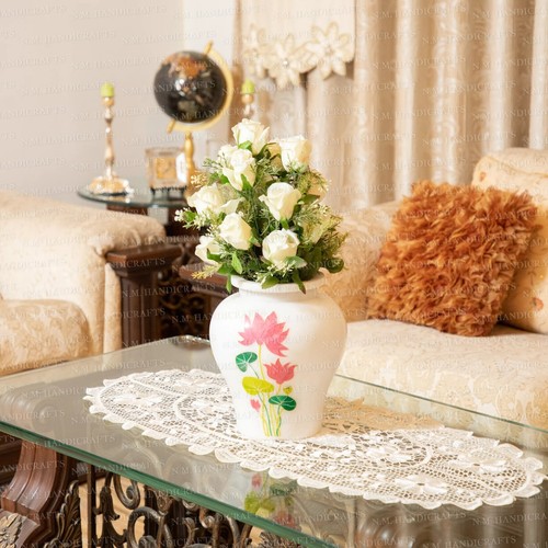 Vaso fiori marmo 18 - vaso,