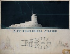 George M. Frei (1911-?). Una stazione meteorologica. Atelier di Lloyd Morgan.