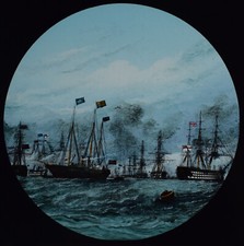 1853 NAVAL REVIEW AT SPITHEAD