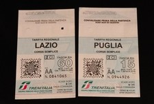 Trenitalia - 2 biglietti Regionali (Lazio - Puglia)